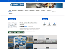 Tablet Screenshot of invertour.com.mx